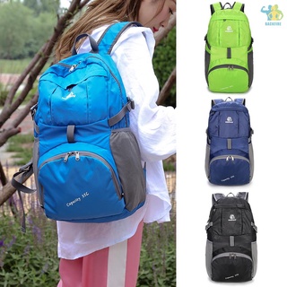Nhẹ nylon có thể gập lại ba lô chống nước ba lô gấp túi di động nam nữ ba lô cho du lịch cắm trại đi bộ đường dài