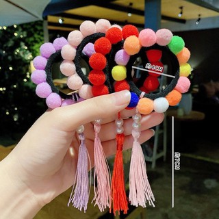 Set 2 cột tóc bông ngộ nghĩnh cho bé iu