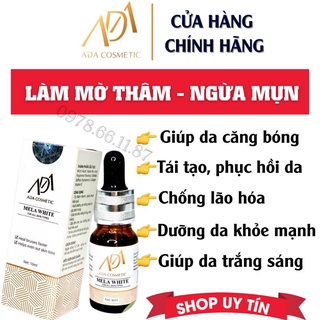 Serum căng bóng mờ thâm mela white ada group