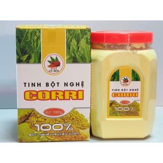 Tinh bột Nghệ Đỏ nguyên chất cao cấp Corri, 100% nguyên liệu Nghệ Chí Tân - Khoái Châu - Hưng Yên