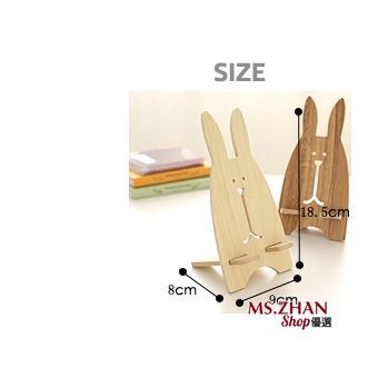 Mobile Giá Đỡ Điện Thoại Bằng Gỗ Hình Thỏ Đáng Yêu