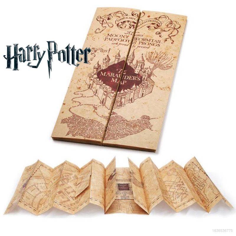 Bản đồ đồ 3D Harry Potter Marauder