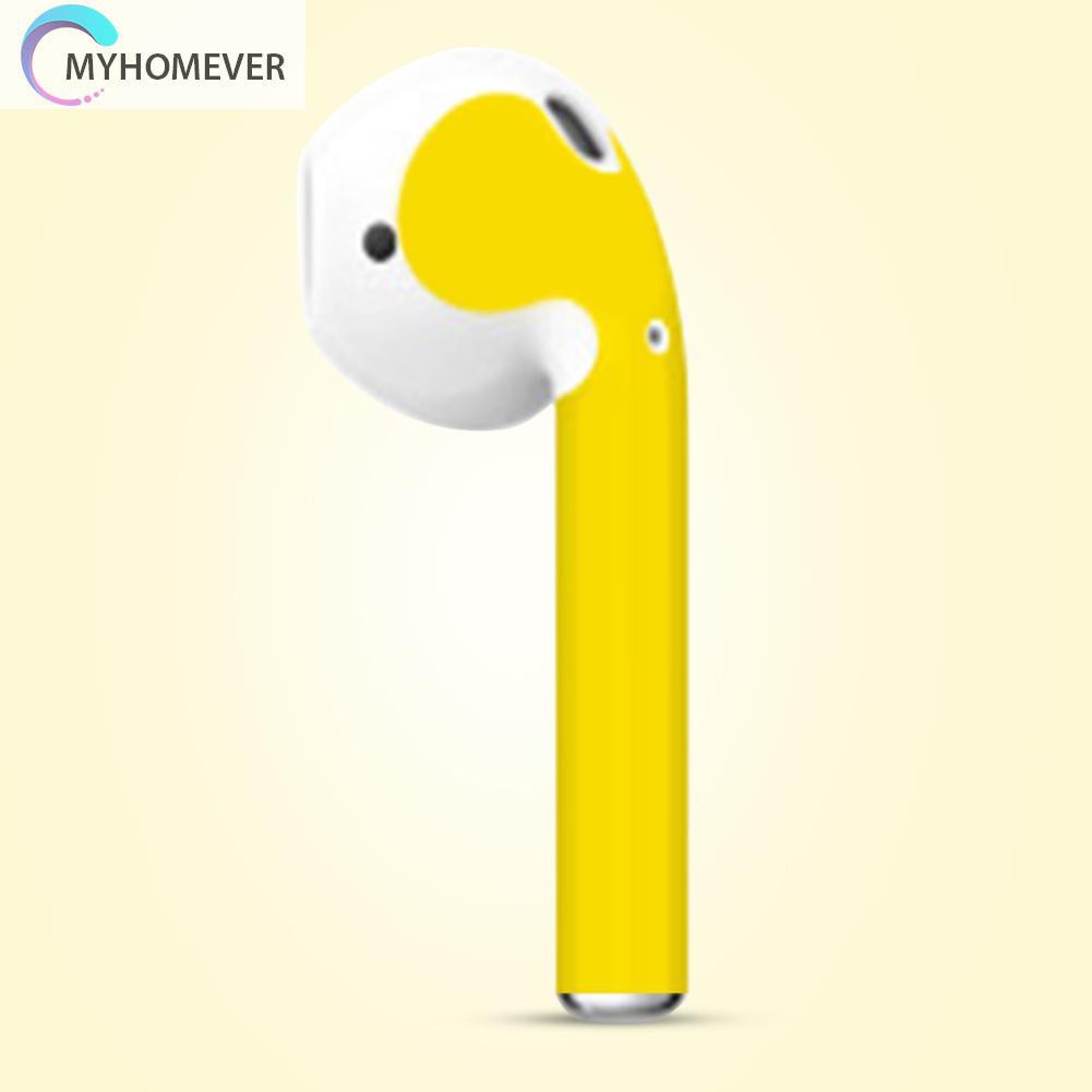 myhomever Earphone PVC Removable Sticker Protective Adhesive Decal Film for Airpods