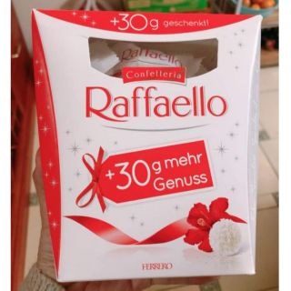 (Mua 3 tặng 1) Kẹo kem dừa Raffaello xách tay Đức hộp to 260gram. Hạn sử dụng tháng 5 năm 2020