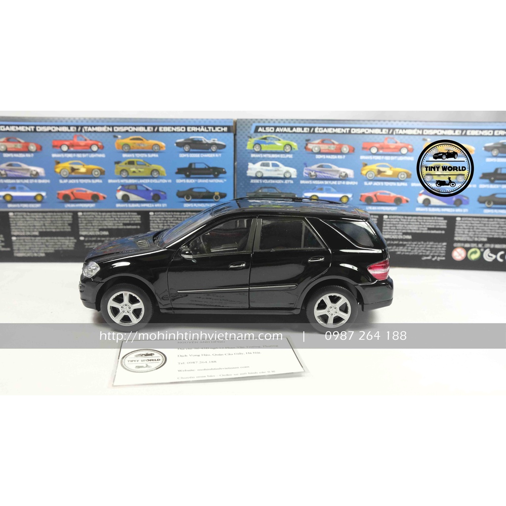 MÔ HÌNH Ô TÔ MERCEDES-BENZ ML350 2006  1:24 WELLY