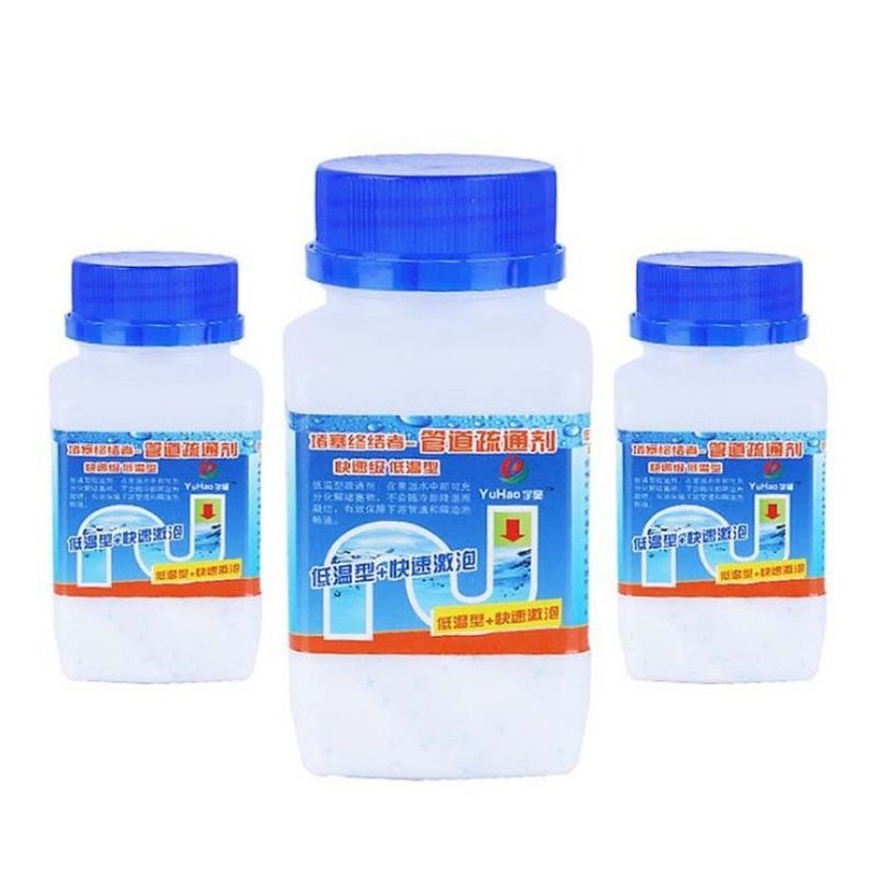 Bột Thông Tắc Cống Bồn Cầu, Tắc Bể Phốt, Bồn Cầu Lắp Xanh - Sản phẩm Chính Hãng