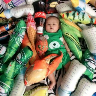 Gối ôm 3d cho bé 35cm