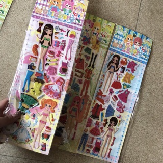 Sticker dán nổi thời trang
