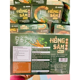 HỘP HỒNG SÂM NAGA