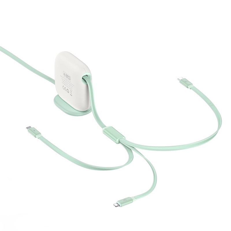 Dây Cáp Sạc Nhanh Baseus 100W 3 Trong 1 USB C Cho iPhone 12 13 Macbook Samsung Xiaomi
