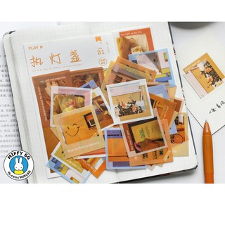 Bộ 40 sticker MẢNH VỠ THỜI GIAN