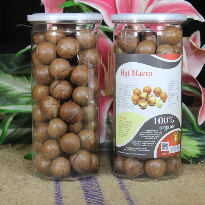 500g/hộp Hạt Macca Đaklak [hàng mới, bao ngon]