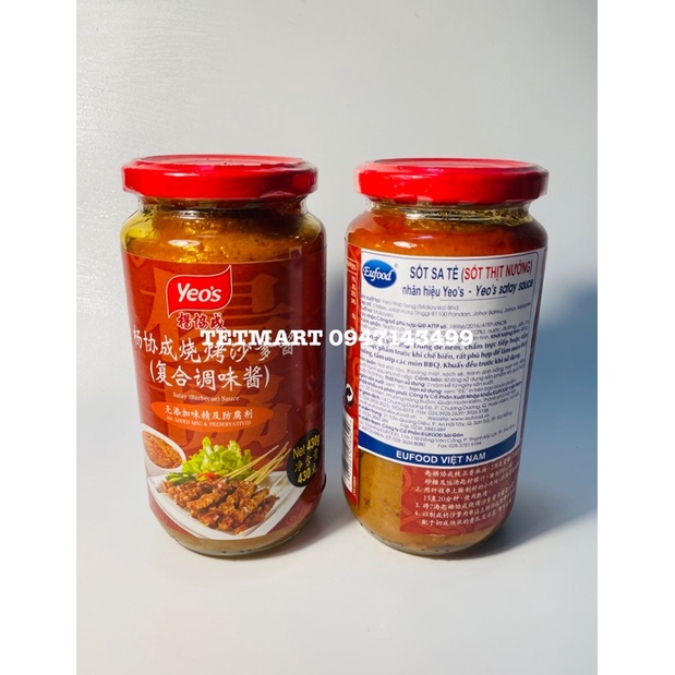 Sốt Satay - Malaysia, nhập khẩu tại công ty EU Food VN