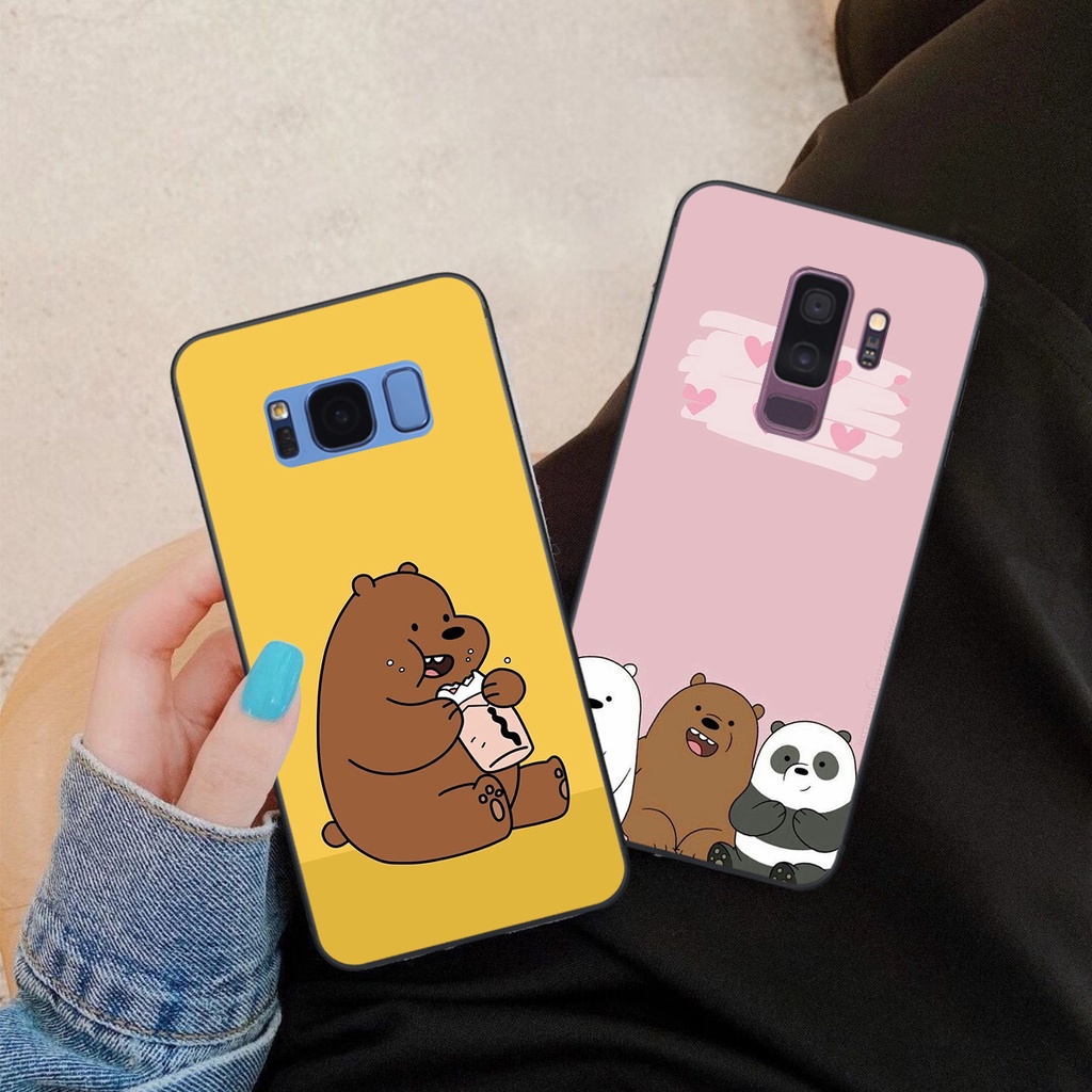 [SIÊU HOT] ỐP LƯNG SAMSUNG S8 - S8 PLUS - S9 - S9 PLUS IN HÌNH GẤU WE BARE BEARS