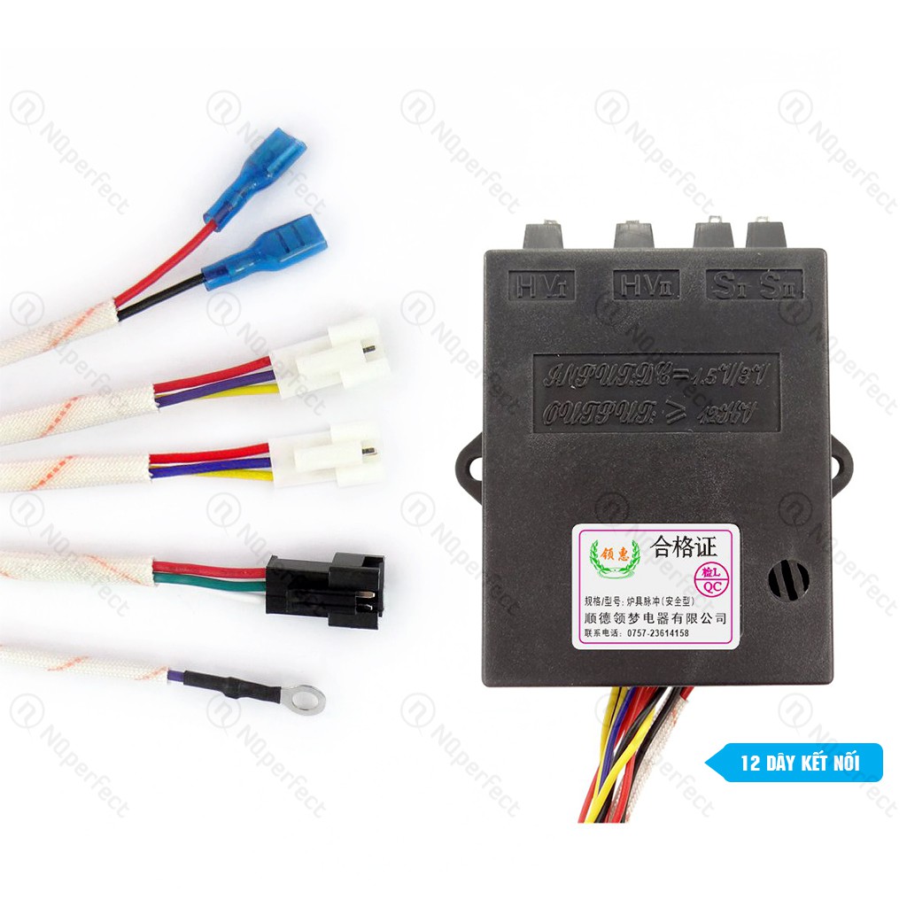 Ic đánh lửa bếp gas âm 2 lò DC 1.5V/3V - ic bếp ga 12 dây giá sỉ [LOẠI 1]