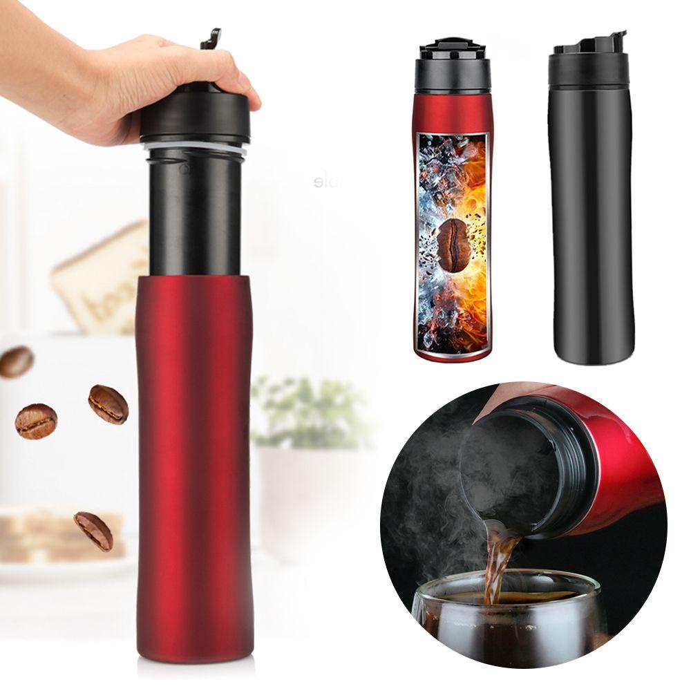 KRNY Máy Pha Cà Phê Espresso Kiểu Pháp 350ML Chịu Nhiệt Kèm Bộ Lọc Tiện Dụng