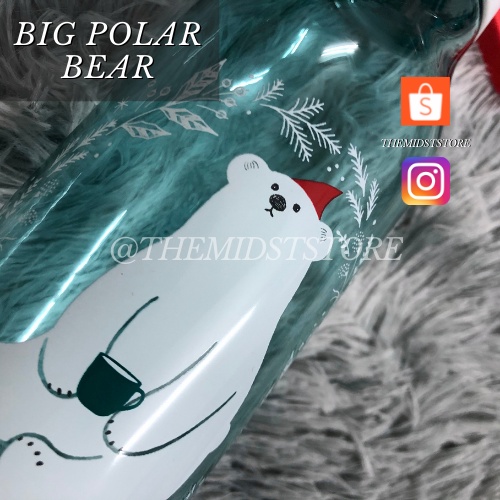 Bình nhựa Starbucks Big Polar Bear 24oz - 709ml