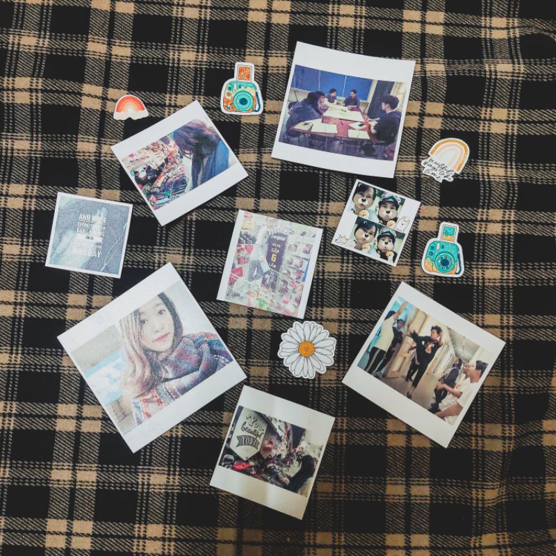 In ảnh vuông 4x4 - 5x5 - 6x6- 7x7 - 8x8 - 9x9 ép lụa