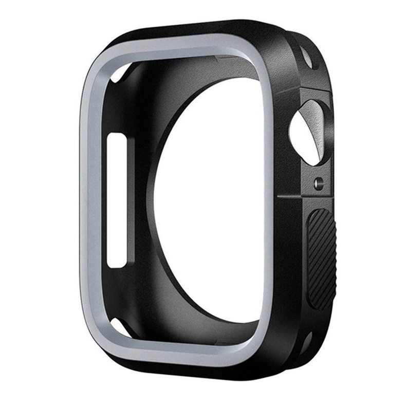 Ốp Bảo Vệ 360 Độ Bằng TPU Trong Suốt Chống Sốc Cho Apple Watch Case 8 7 6 SE 5 4 3 2 1 iWatch 44MM 40MM 49mm 41Mm