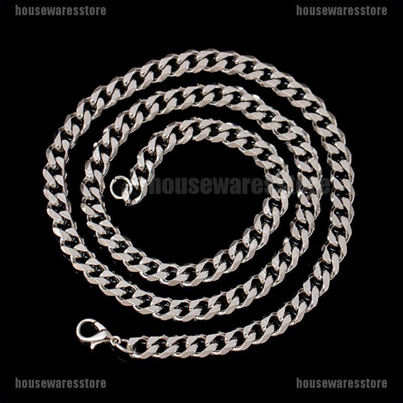 Dây Chuyền Inox Phong Cách Hip hop Cá Tính 4-6mm Cho Nam