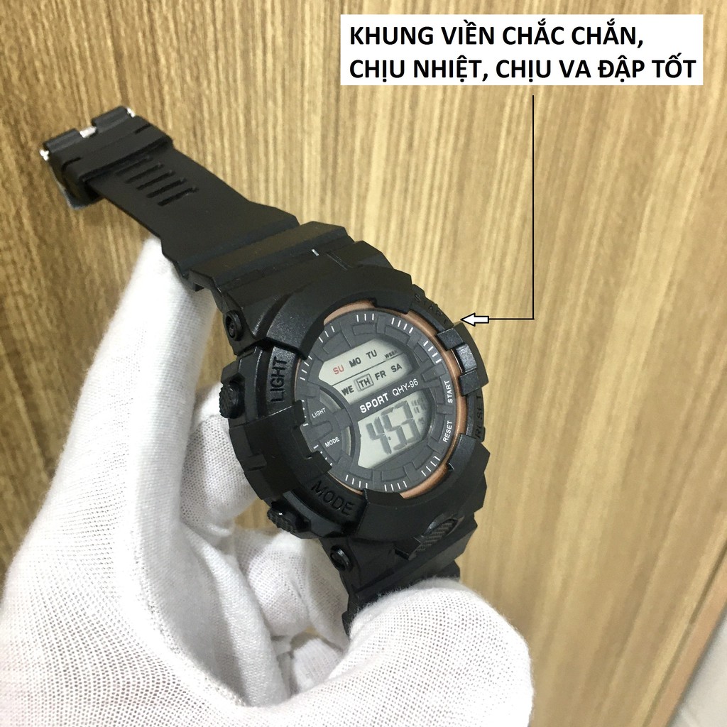 ( GIÁ SỈ TẬN GỐC ) Đồng hồ thể theo điện tử, phong cách unisex, cá tính, năng động, chống nước tốt 3ATM | BigBuy360 - bigbuy360.vn