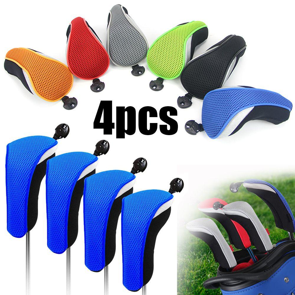 JONYE Set 4 Vỏ Bọc Bảo Vệ Đầu Gậy Đánh Golf Chuyên Dụng