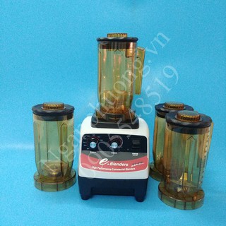 Máy đảo trộn trà sữa , ủ trà , xay sinh tố eblender 816 1800w, 4 cối dung tích 1,2 lít