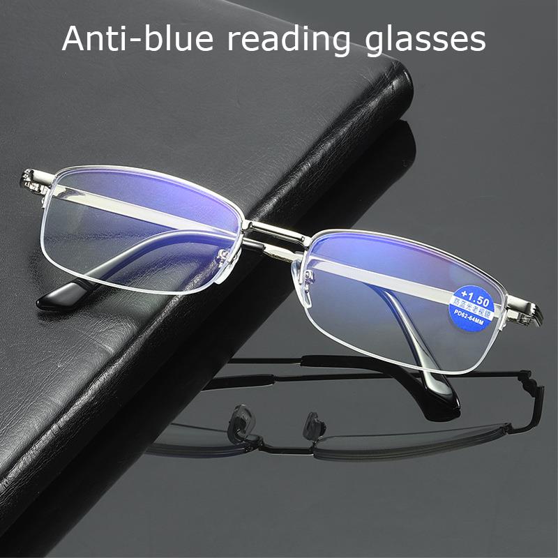 Kính đọc sách nam chống ánh sáng xanh chất lượng cao đeo kính đọc sách thoải mái Kính lão thị chống mỏi Kính đọc sách nam chống ánh sáng xanh chất lượng cao đeo kính đọc sách thoải mái Kính lão thị chống mỏi
