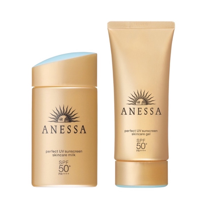 Kem chống nắng Anessa cho Da Nhạy Cảm màu xanh, Không Cồn, Cực Dịu Nhẹ cho Mẹ và Em Bé _Anessa Essence UV Sunscreen 60ml