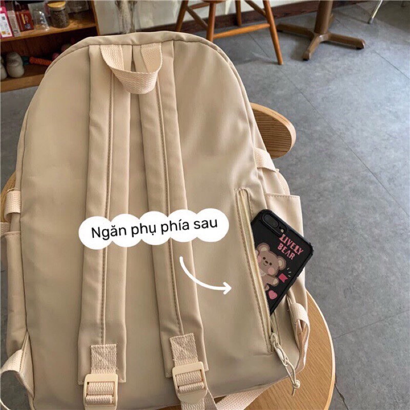 Balo Đi Học Chống Thấm Nước  Mã 1321 Tihinstore