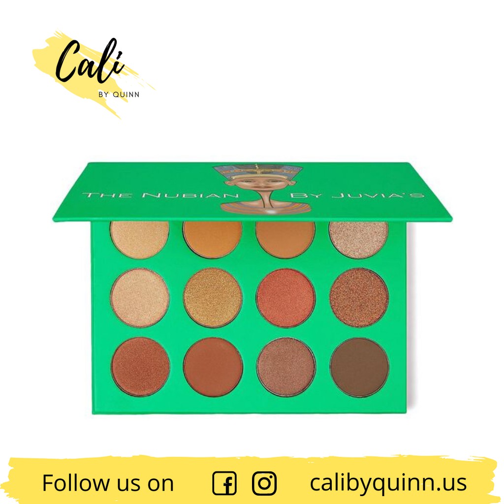 Bảng màu mắt The Nubian của Juvia’s Place