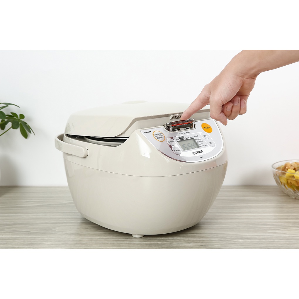 Nồi cơm điện tử 4in1 1,8 lít Tiger JBV-S18W 790W - Hàng chính hãng