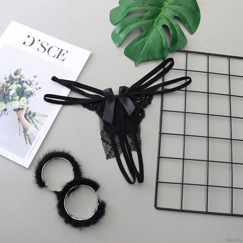 Quần lót ren dây hình bướm quyến rũ