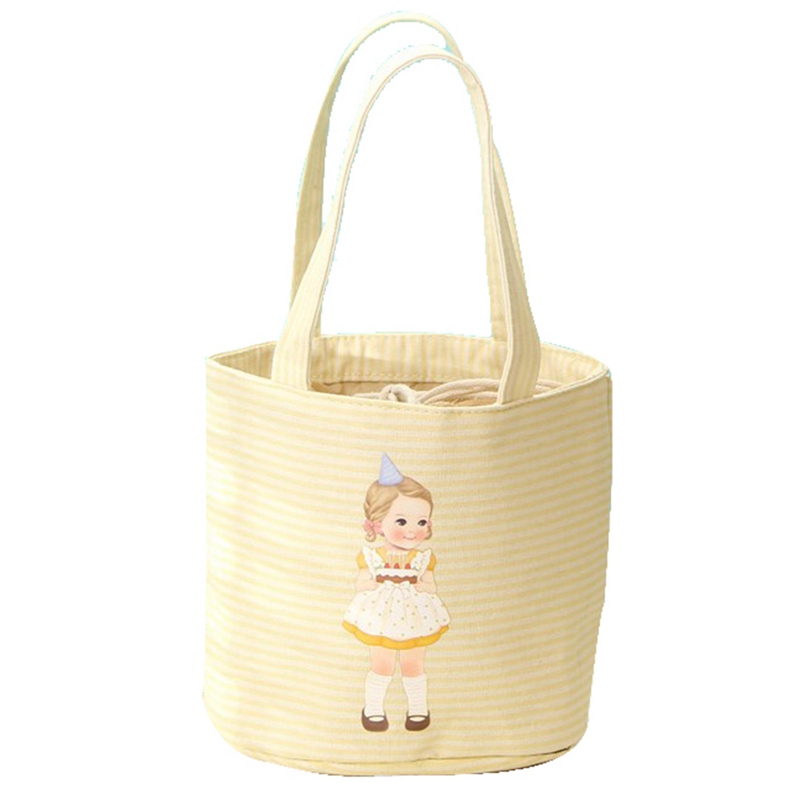 *Cute Girls Thermal Insulated Bags Tote Cooler Bag Bento Lunch Box Storage Case