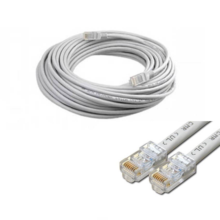 🌟 BẤM SẴN 2 ĐẦU 🌟Dây mạng LAN RJ45 internet 1M 1,5M 2M 3M 5M 10M 15M 20M 25M 30M 35M 40M 45M 50M ( dây trắng hoặc
