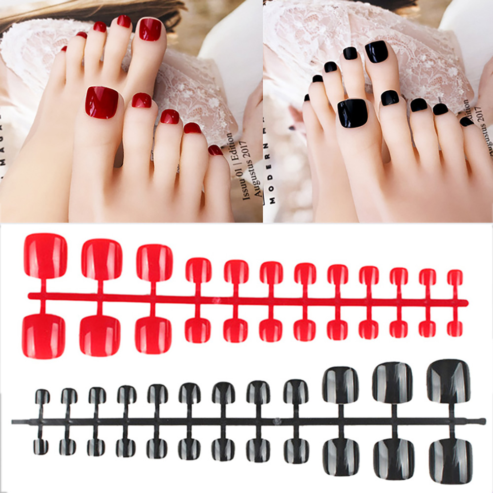 Móng Chân Giả Sơn Màu Dễ Thương