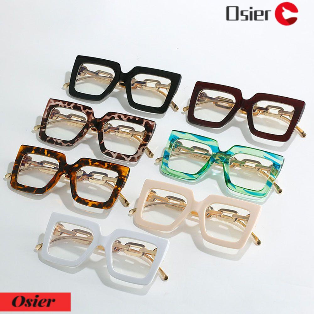 Mắt Kính Đọc Sách Chống Ánh Sáng Xanh Gọng Lớn Kiểu Vintage 1 Cái