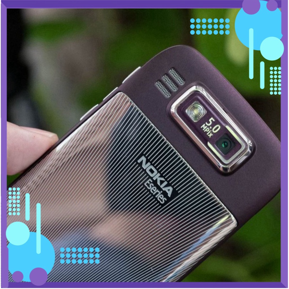 XẢ LỖ *  Điện Thoại Nokia E72 violet Hàng Chính Hãng Nguyên Zin Bảo Hành 12 Tháng # XẢ LỖ