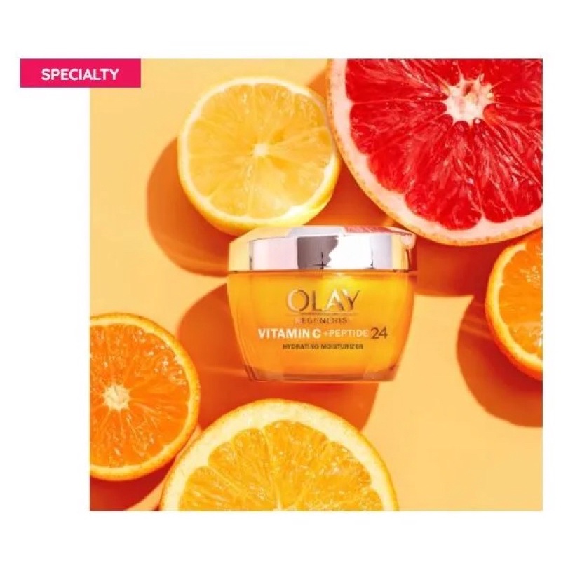 Kem dưỡng da trắng sáng,nâng cơ Olay Britening Vitamin C + Peptide