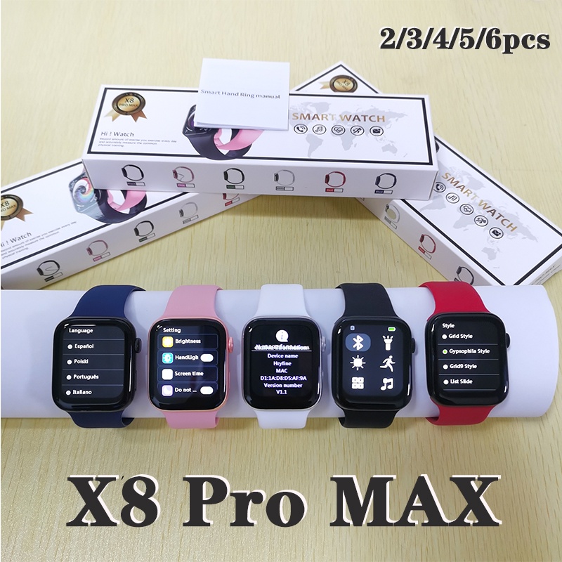 Đồng Hồ Thông Minh X8 Pro Max Màn Hình Hd 1.85 Inch Kết Nối Bluetooth Hỗ Trợ Gọi Điện Thoại