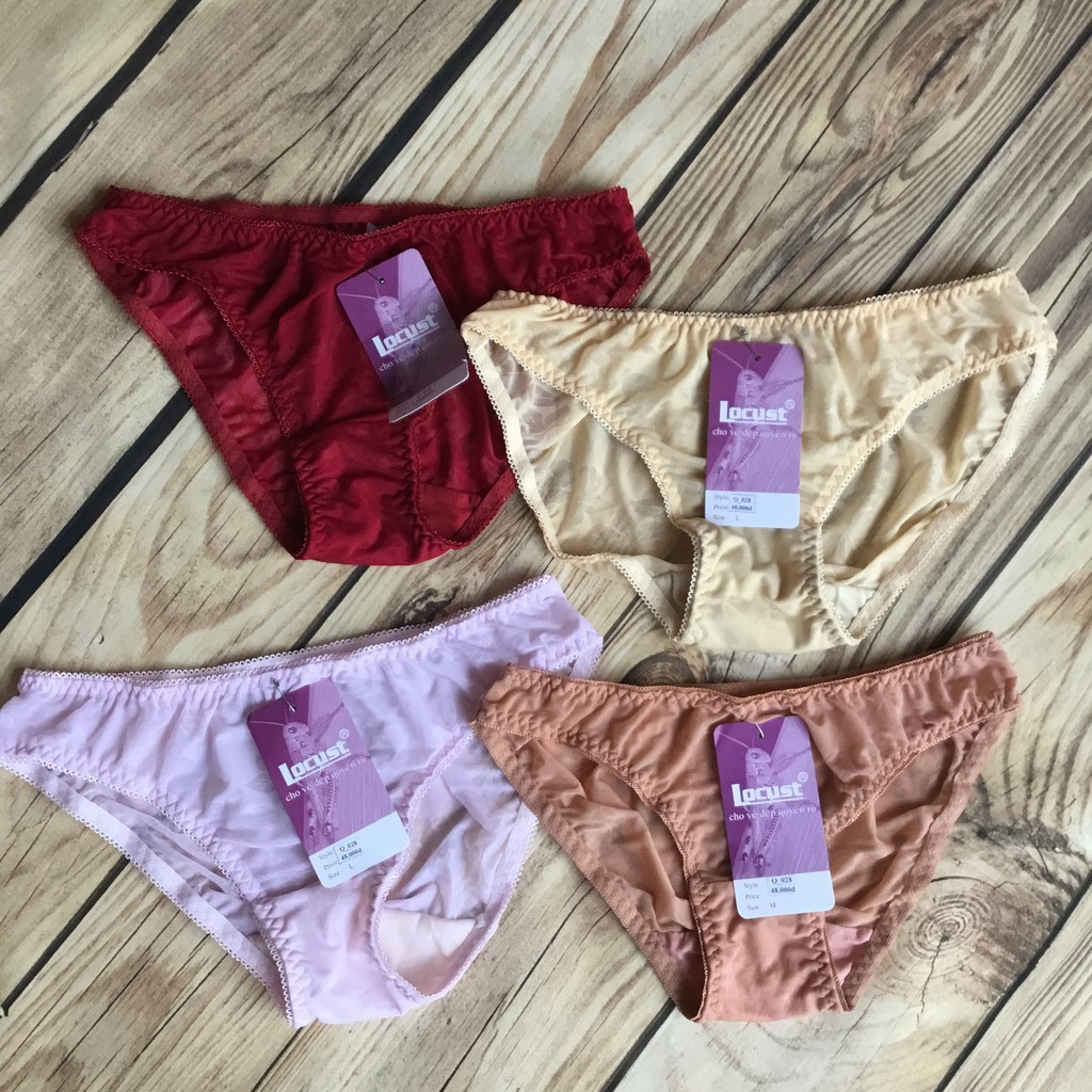 Quần lót nữ, quần chíp nữ, đồ lót nữ bông ép cao cấp size M-4XL [cho chọn màu]
