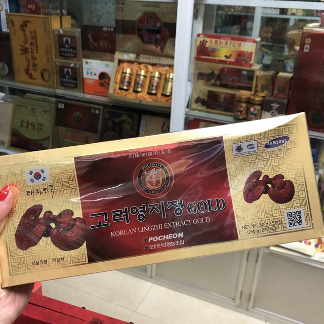 [DUY NHẤT HÔM NAY] [SALE LỚN] Cao Linh Chi Đỏ Hàn Quốc, Hộp 5 Lọ* 50gr | BigBuy360 - bigbuy360.vn