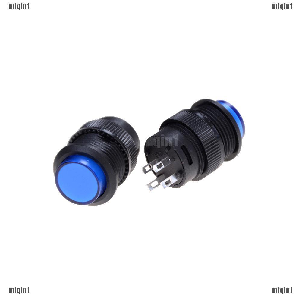 $VN 2Pcs R16-503AD OFF-ON LED Light Self-locking Latching Push Button Switch ZNS 1126