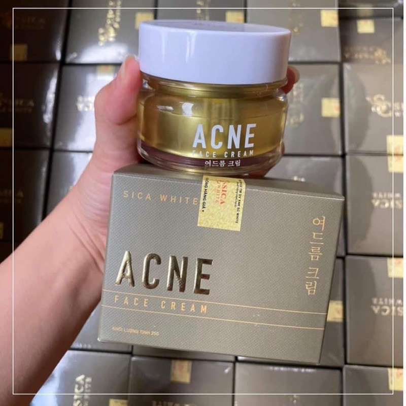 FACE ACNE CREAM ( KEM MỤN SICA WHITE - LOẠI BỎ CÁC LOẠI MỤN)