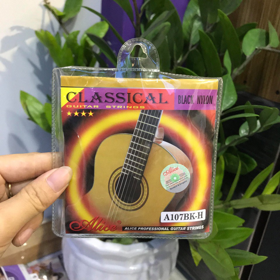 Dây đàn classic Alice AC107 - Dây lẻ 1,2,3,4,5,6 Tặng pick Alice khi đặt hàng ngay