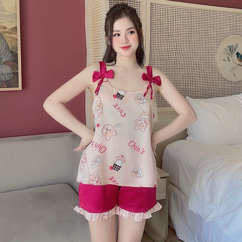 Bộ 2 Dây Xinh Lung Linh Chất Lụa Mềm Nhẹ Mát Phom 45-58 kg | BigBuy360 - bigbuy360.vn