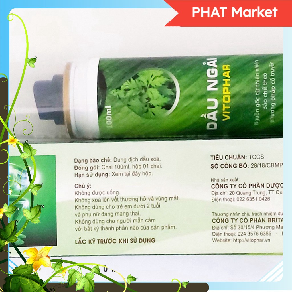 Tinh dầu ngải cứu  -  PMA -  hỗ trợ tốt cho điều trị nhức mỏi xương khớp thoái hóa cột sống - vận động nhiều | BigBuy360 - bigbuy360.vn