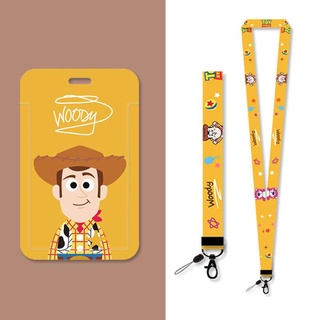 Vỏ Bảo Vệ Thẻ ID Họa Tiết Hoạt Hình Toy Story Dễ Thương Cho Học Sinh Giá Đỡ