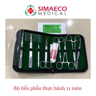 Bộ tiểu phẫu 11 món Simaeco + có bao vải