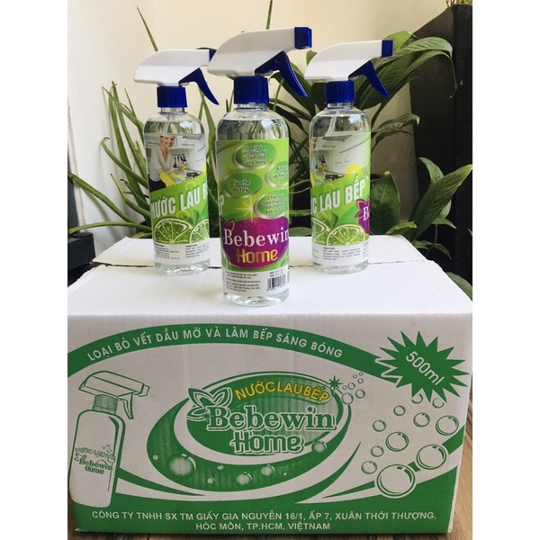 Nước lau bếp Bebewin Home 500ml